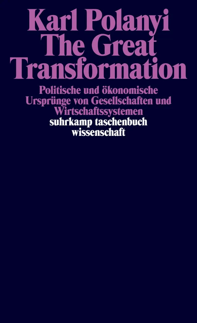 Buchcover von 'The Great Transformation' - Taschenbuch von Karl Polanyi
