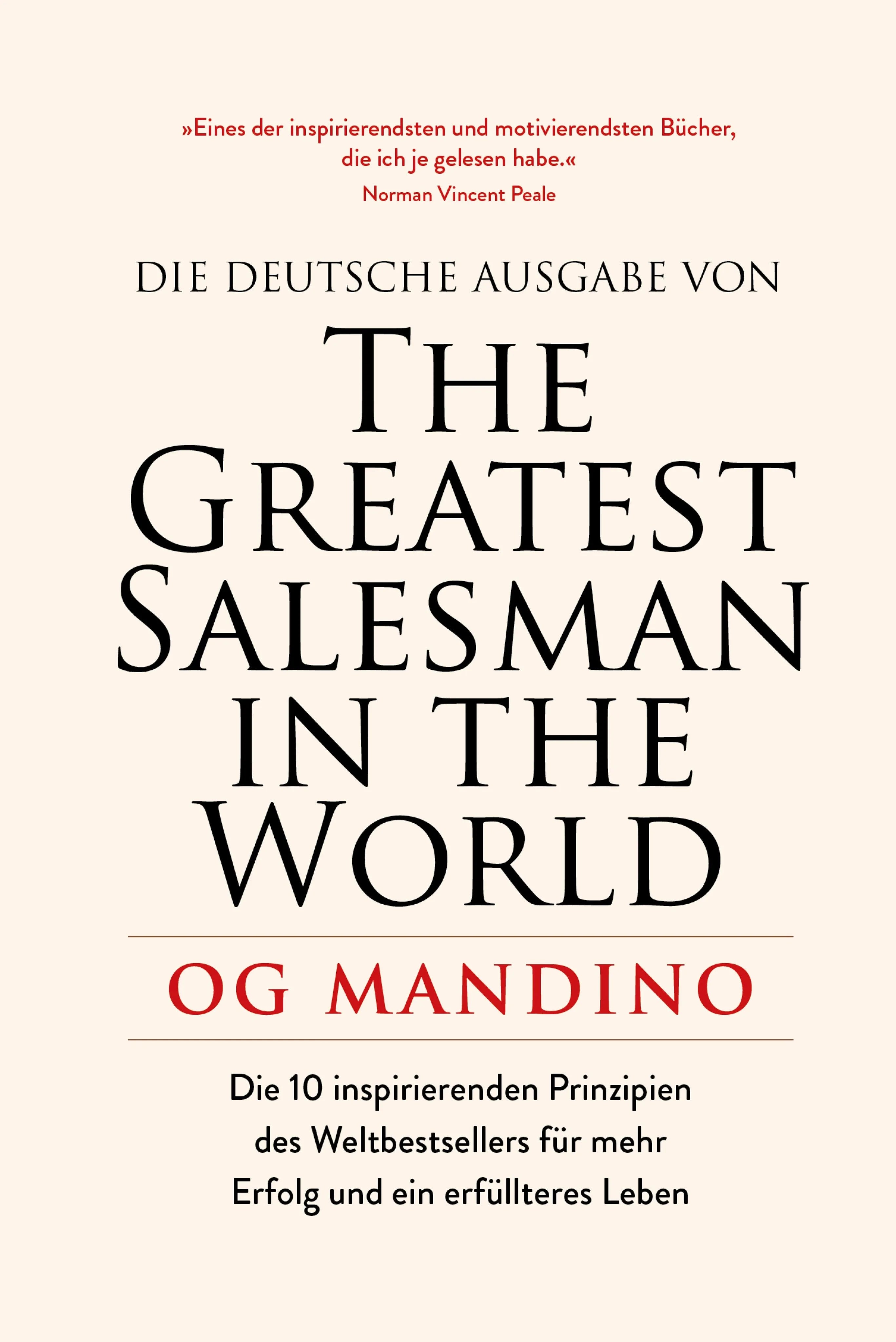 Cover: The Greatest Salesman in the World (E-Book) von Og Mandino