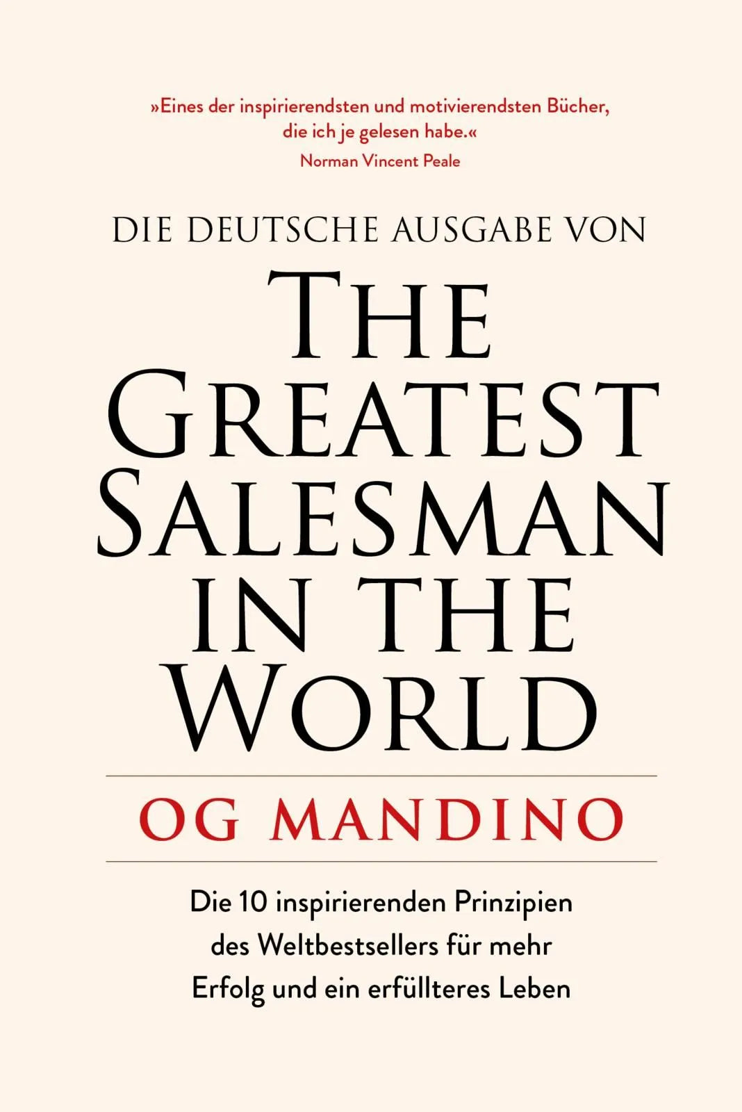 Cover: The Greatest Salesman in the World (Hardcover) von Og Mandino