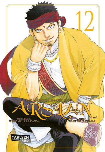 Buchcover von 'The Heroic Legend of Arslan 12' - Taschenbuch von Hiromu Arakawa
