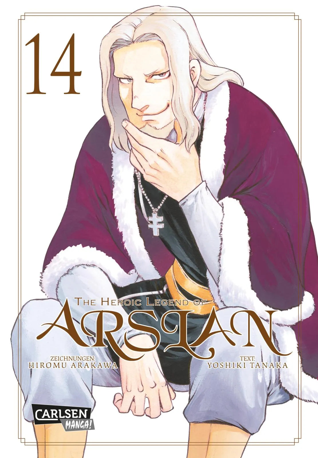 Buchcover von 'The Heroic Legend of Arslan 14' - Taschenbuch von Hiromu Arakawa