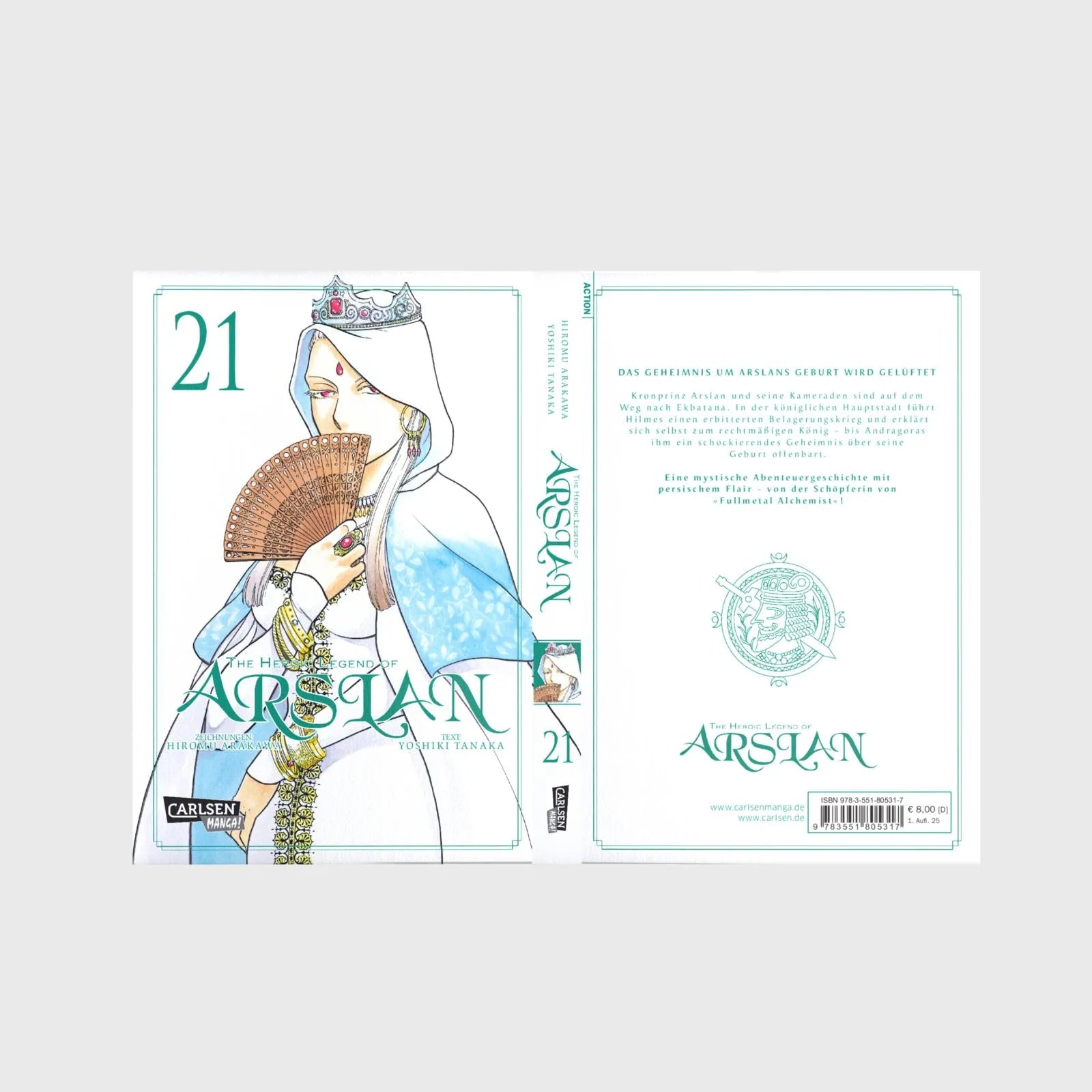Produktansicht: The Heroic Legend of Arslan 21 (Taschenbuch)