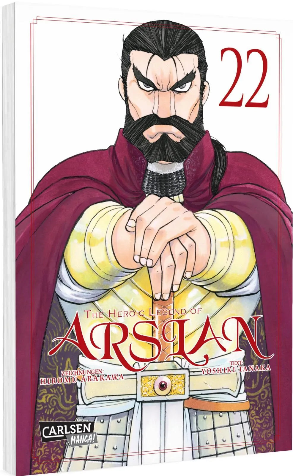 Cover: The Heroic Legend of Arslan 22 (Taschenbuch) von Hiromu Arakawa