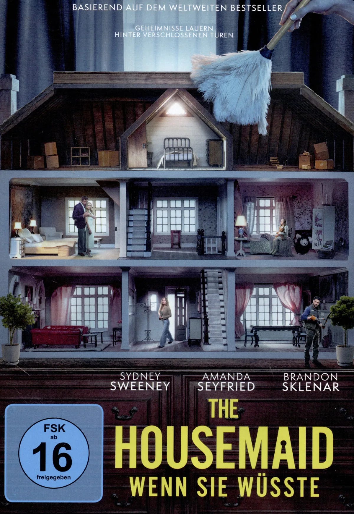 DVD-Cover: The Housemaid - Wenn sie wüsste. Regie: Paul Feig