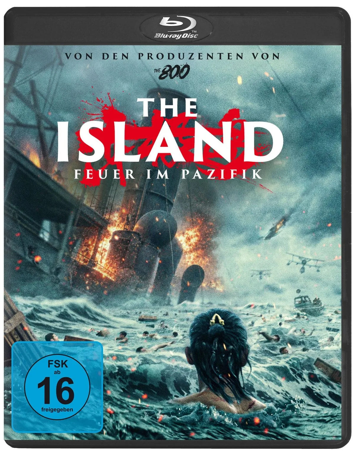 Blu-ray-Cover: The Island - Feuer im Pazifik. Regie: Guan Hu
