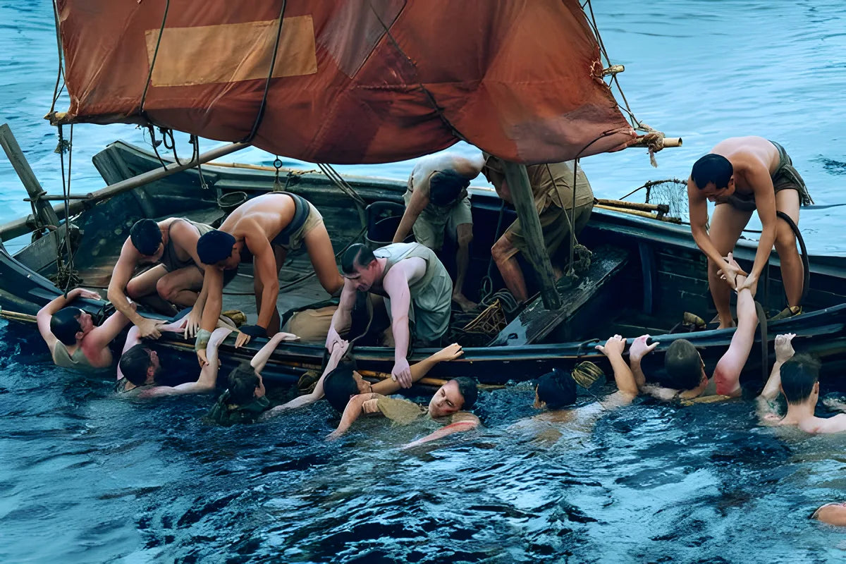 Filmszene 5 aus The Island - Feuer im Pazifik – Blu-ray. Regie: Guan Hu