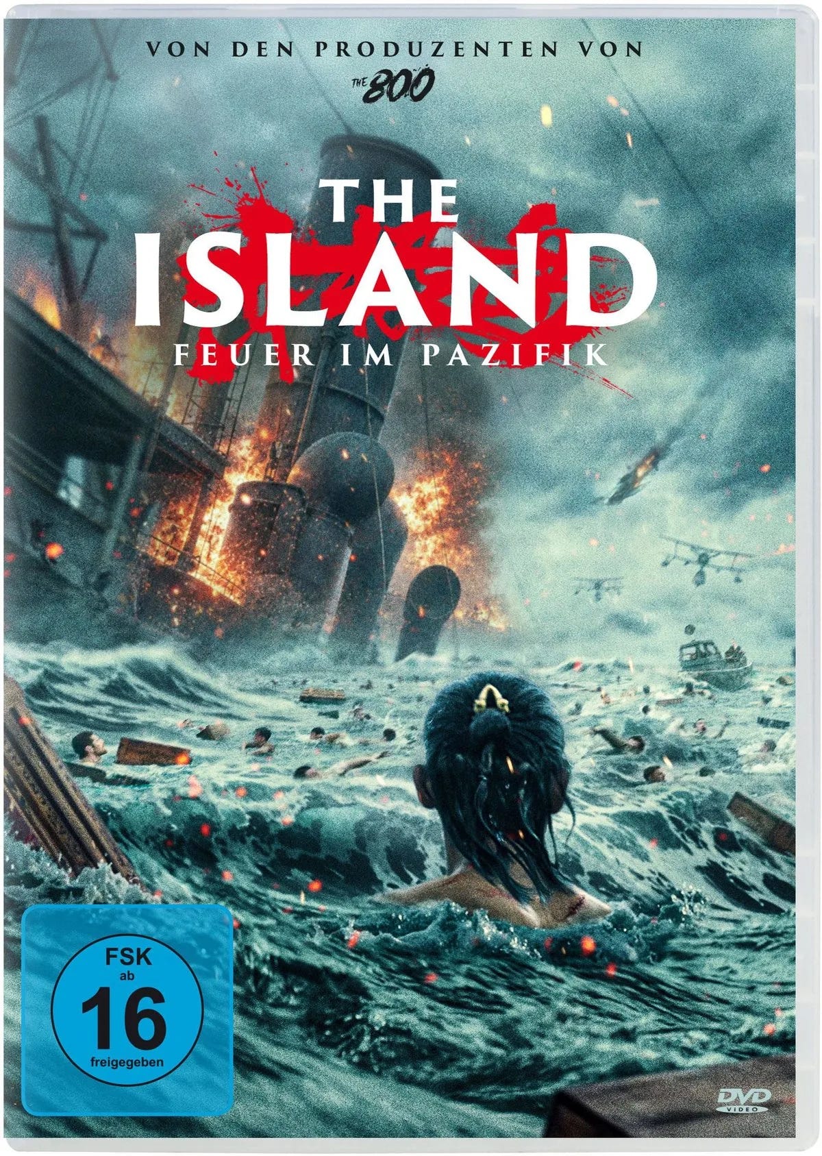 DVD-Cover: The Island - Feuer im Pazifik. Regie: Guan Hu