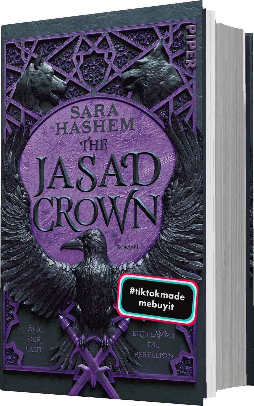 Buchcover von 'The Jasad Crown' - Gebundene Ausgabe von Sara Hashem