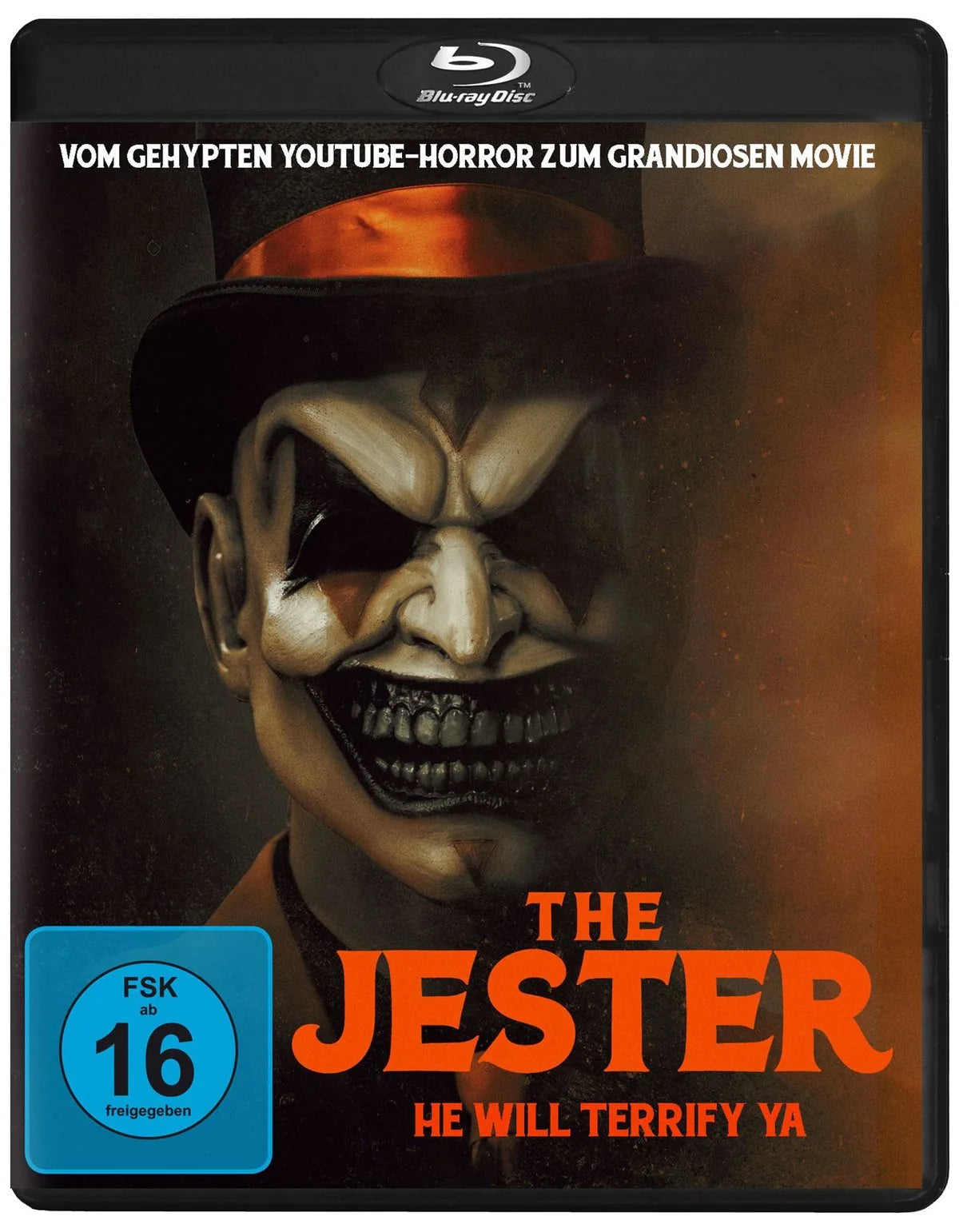 The Jester - He will terrify ya - Blu-ray Disc