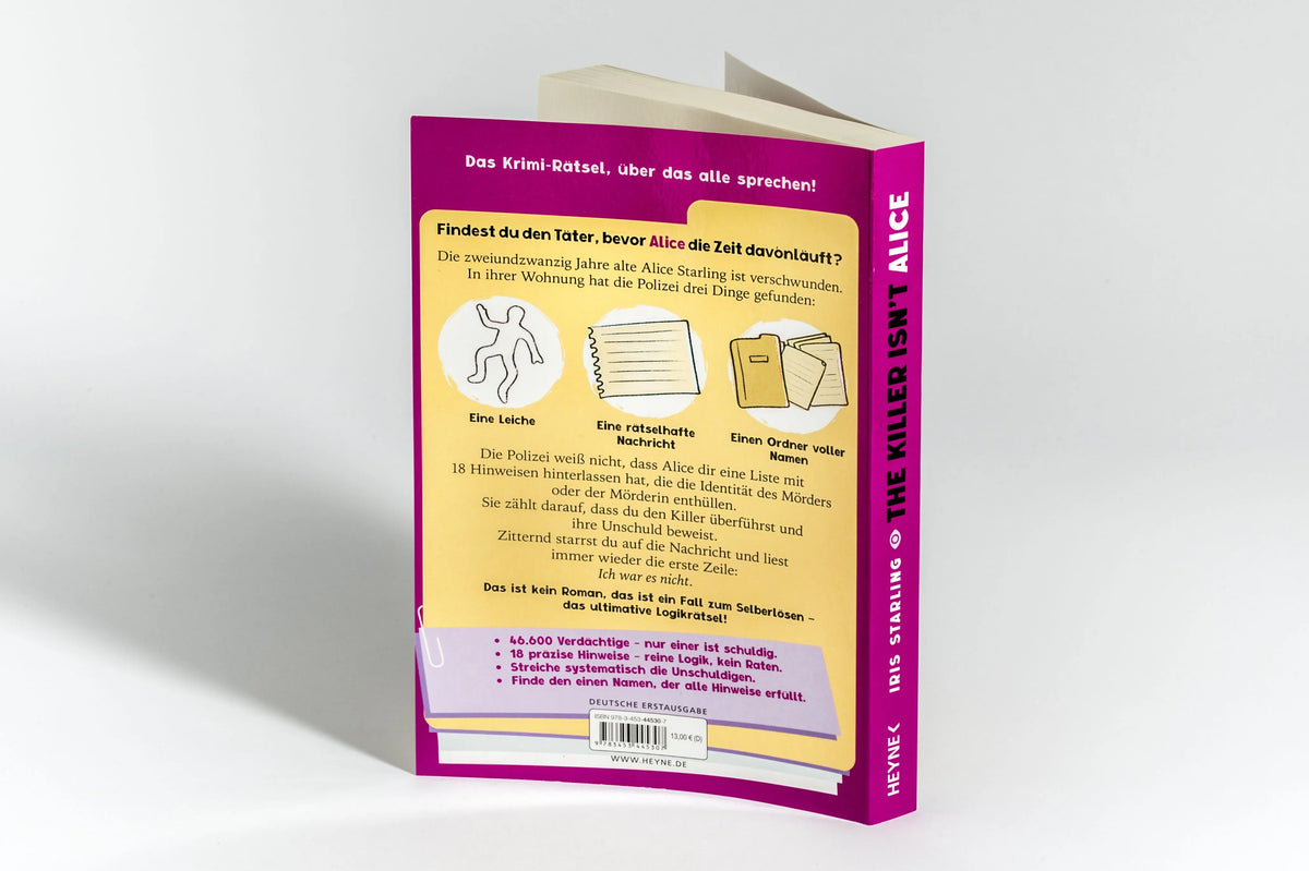 Detailansicht: The Killer isn't Alice (Taschenbuch)
