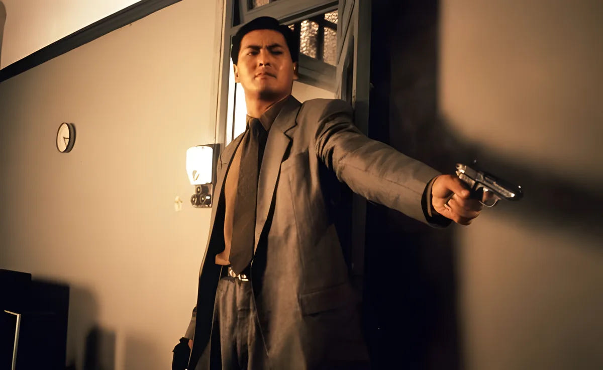 Filmszene 5 aus The Killer (Steelbook) – 4K UHD Blu-ray. Regie: John Woo