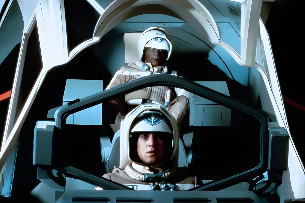 Filmszene 5 aus The Last Starfighter - Sieger über tausend Sonnen (Mediabook) – Blu-ray. Regie: Nick Castle
