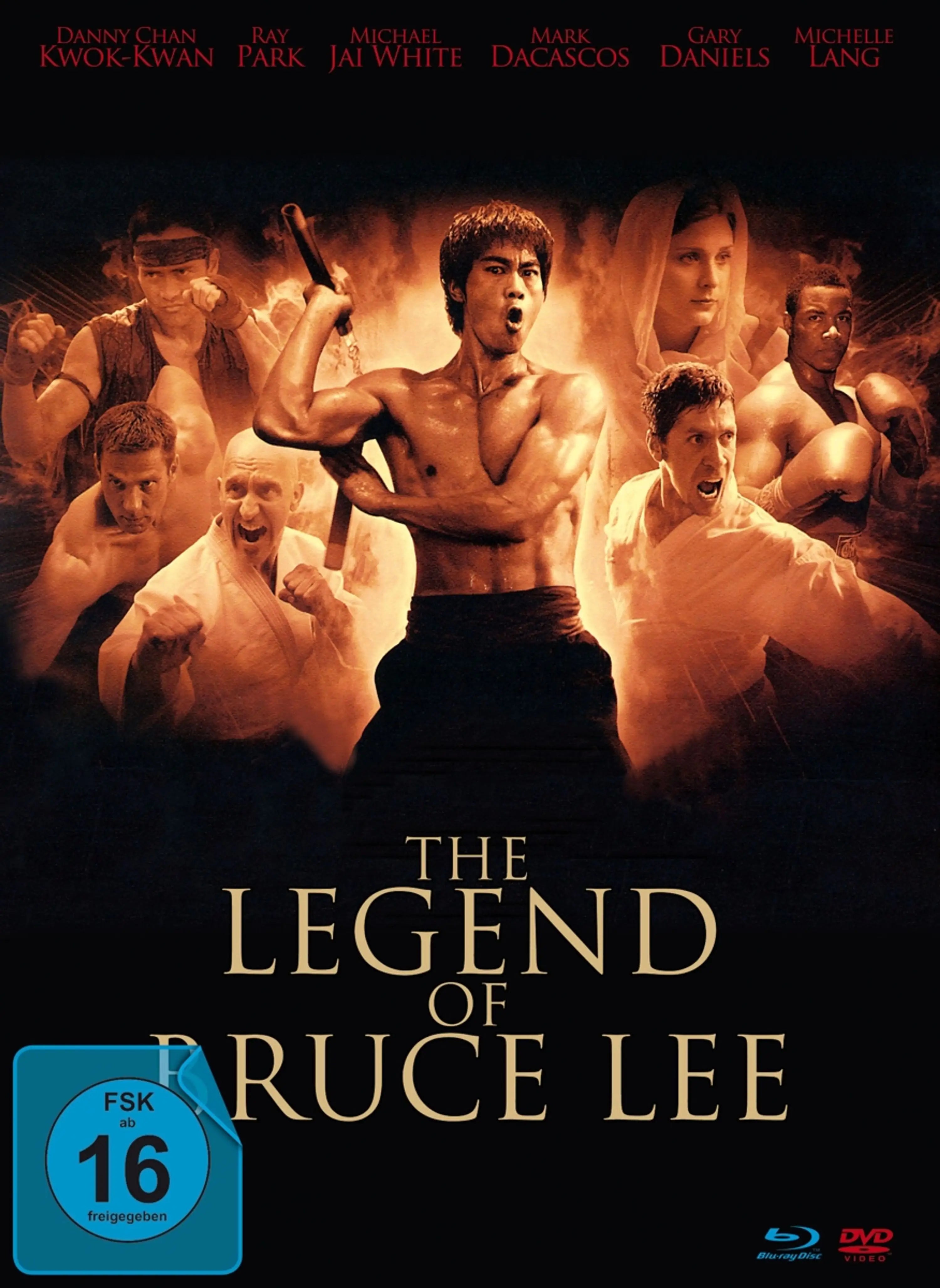The Legend of Bruce Lee Mediabook mit Blu-ray und DVD Cover