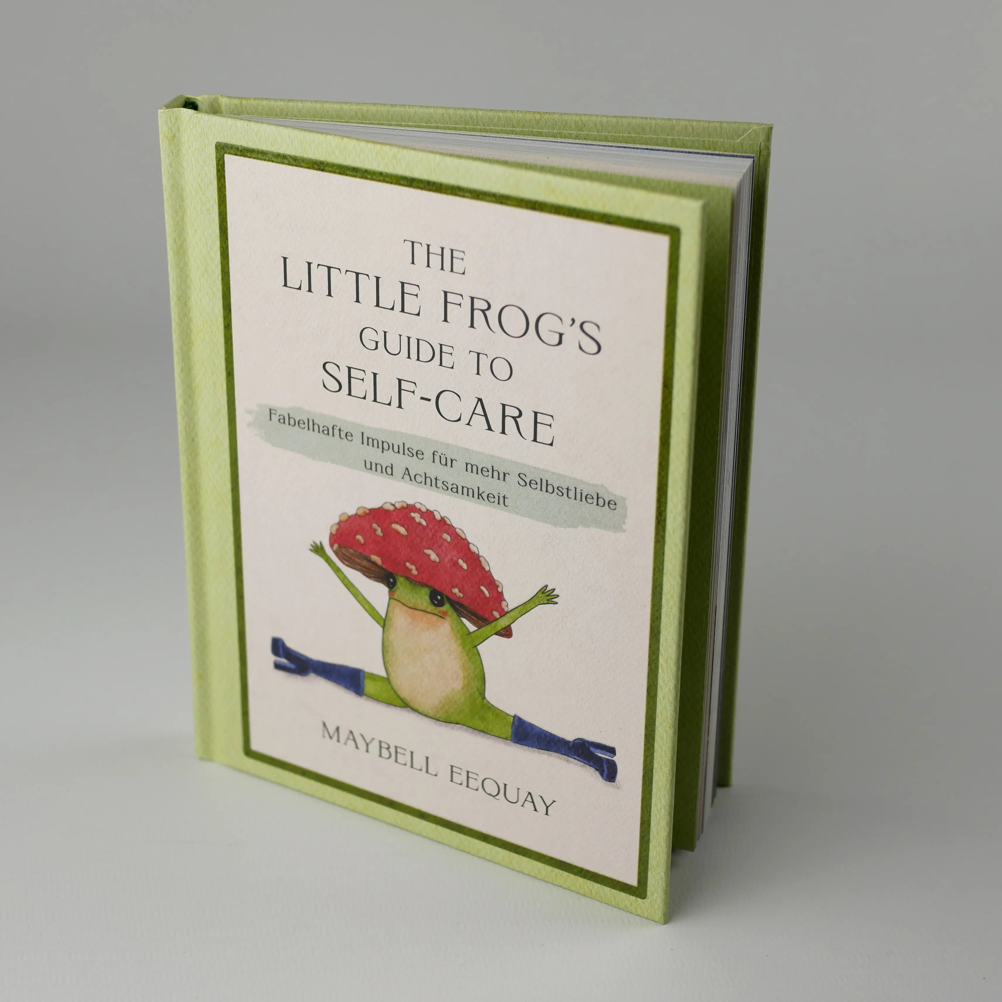 Innenansicht von 'The Little Frog's Guide to Self-Care' - Gebundene Ausgabe