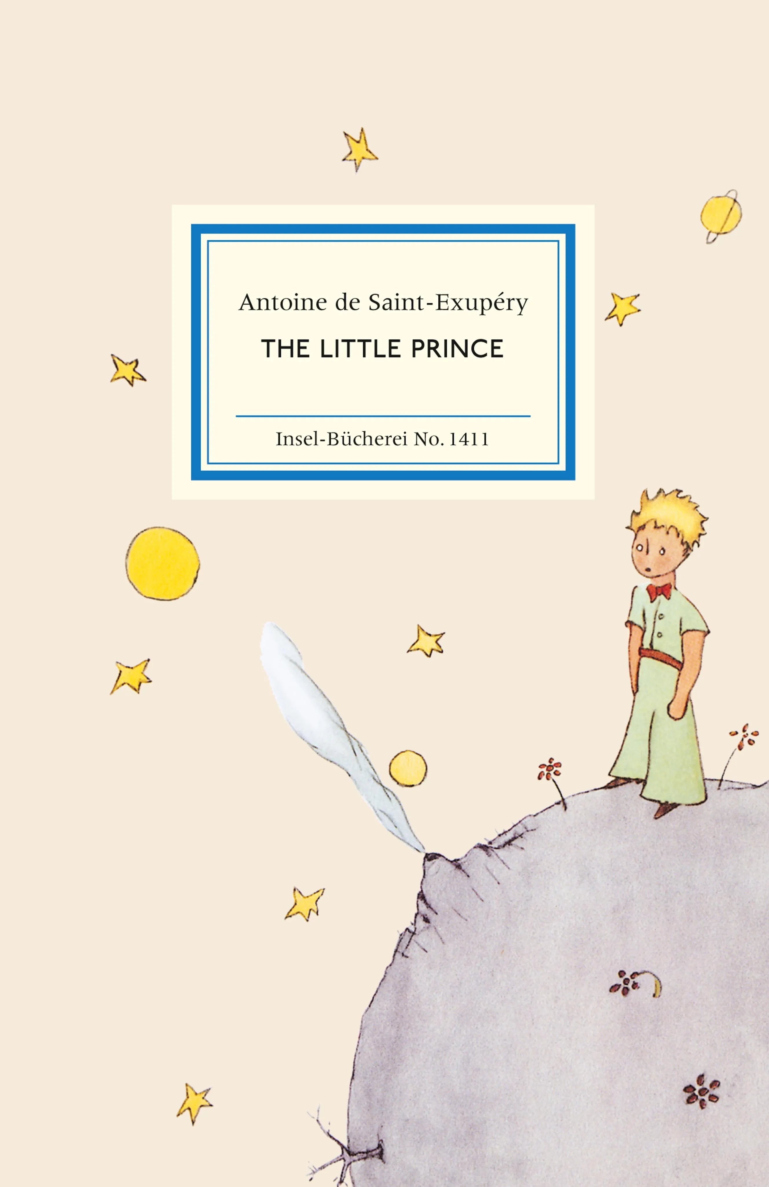 Buchcover von 'The Little Prince' - Gebundene Ausgabe von Antoine de Saint-Exupéry