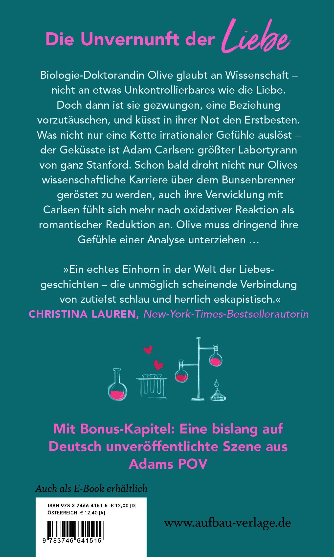 Innenansicht von 'The Love Hypothesis – Die theoretische Unwahrscheinlichkeit von Liebe' - Taschenbuch