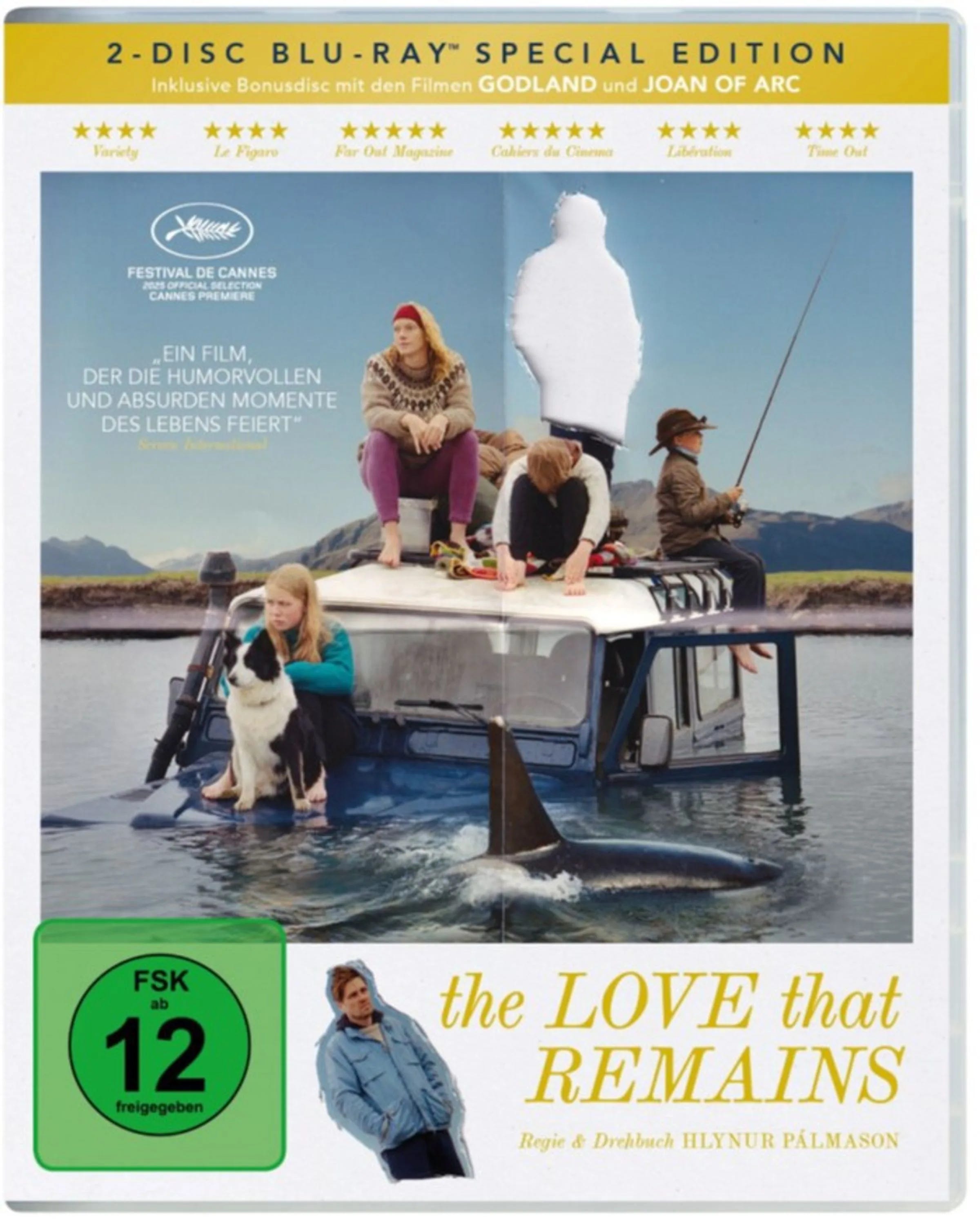 Blu-ray-Cover: The Love That Remains. Regie: Hylnur Palmason