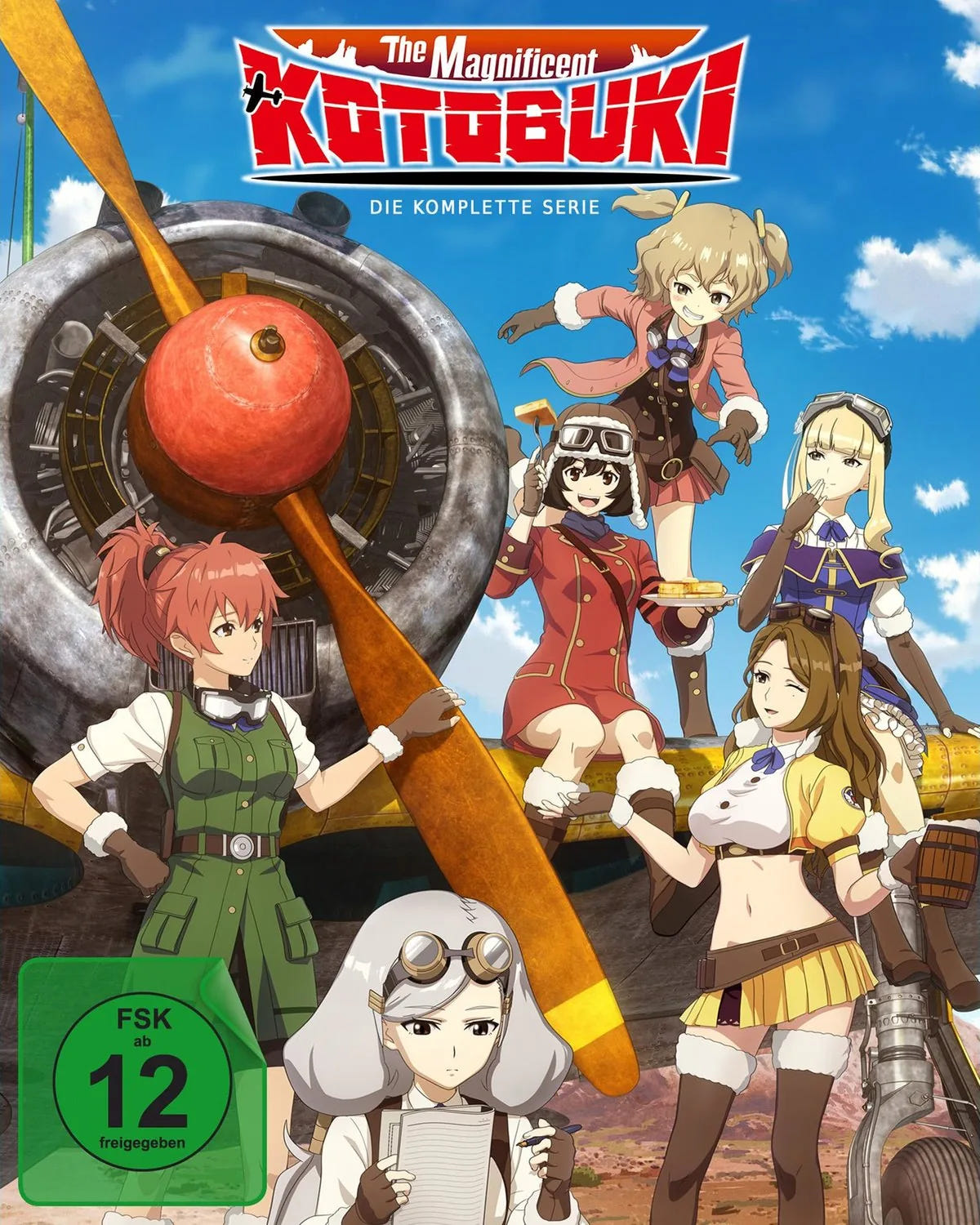 The Magnificent Kotobuki - Gesamtbox (Episode 1- - Blu-ray Disc