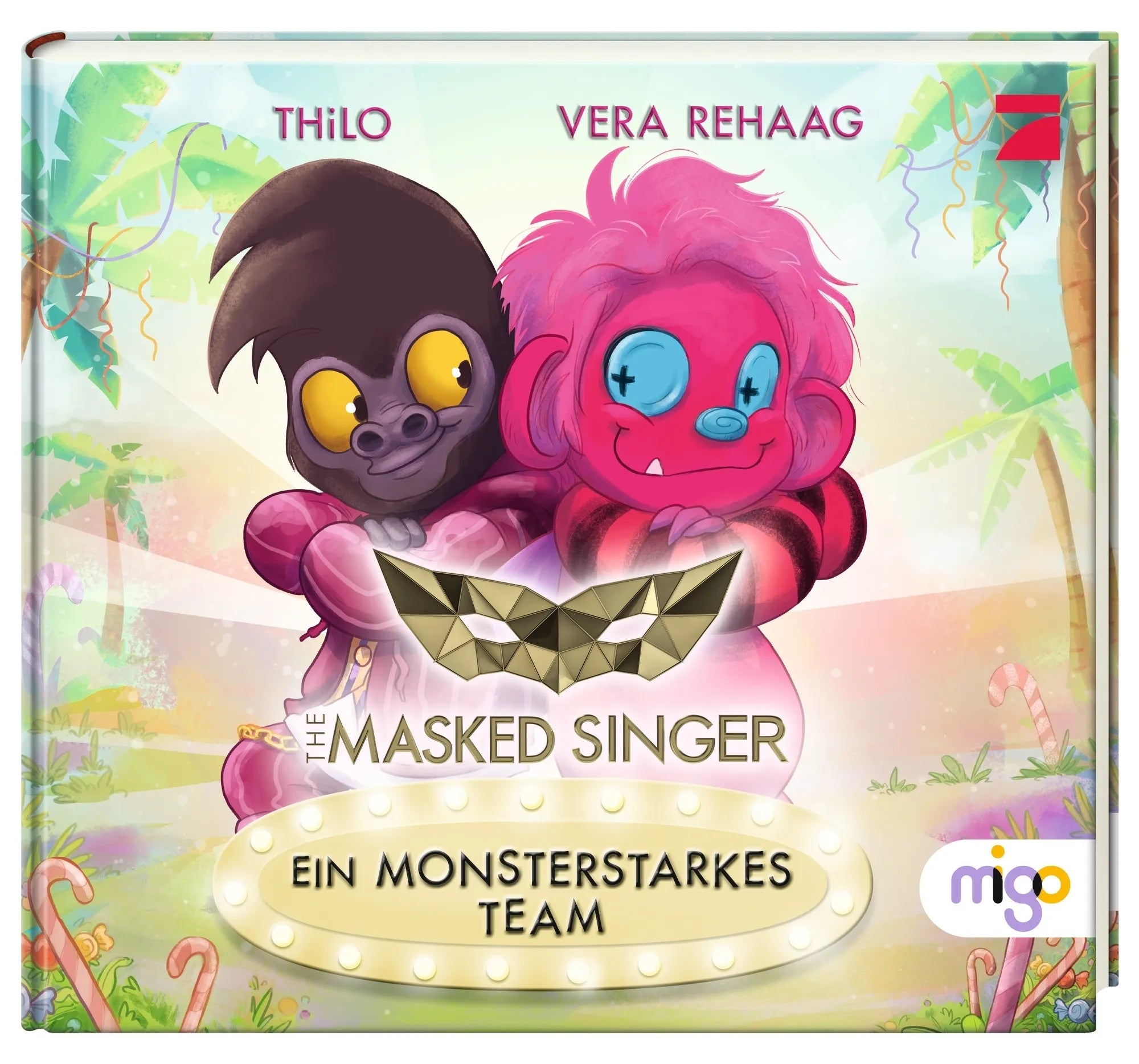 Produktansicht: The Masked Singer 2. Ein monsterstarkes Team (Gebundene Ausgabe)