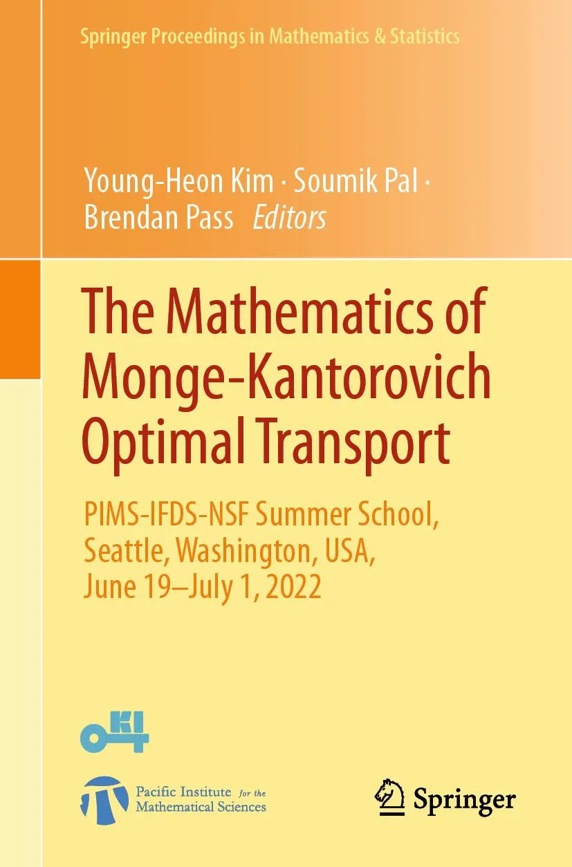 Cover: The Mathematics of Monge-Kantorovich Optimal Transport (E-Book) von Young-Heon Kim
