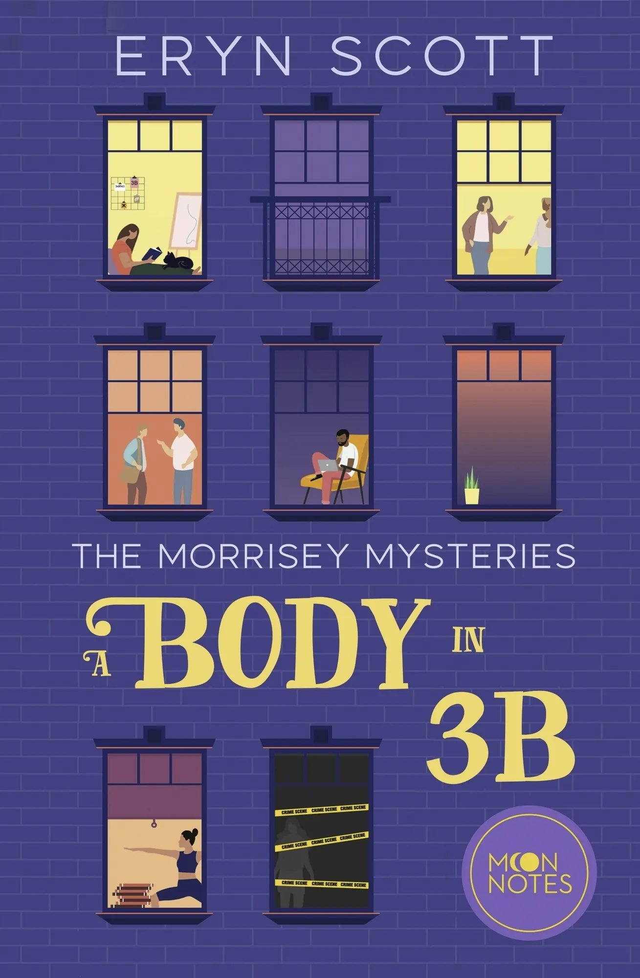 Cover: The Morrisey Mysteries 1. A Body in 3B (Taschenbuch) von Eryn Scott