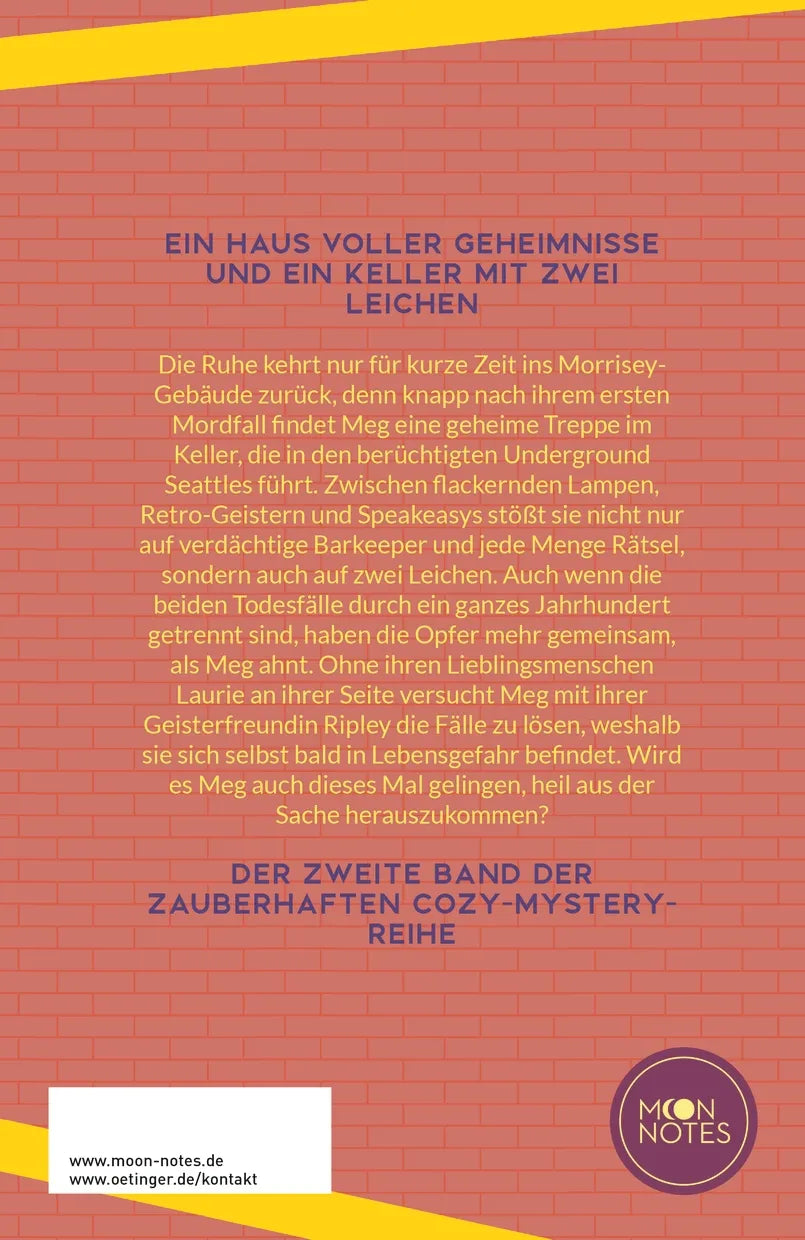 Rückseite: The Morrisey Mysteries 2. Die geheime Treppe (Taschenbuch)