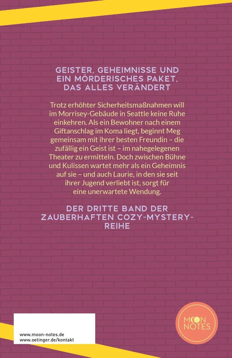 Rückseite: The Morrisey Mysteries 3. Ein vergiftetes Paket (Taschenbuch)