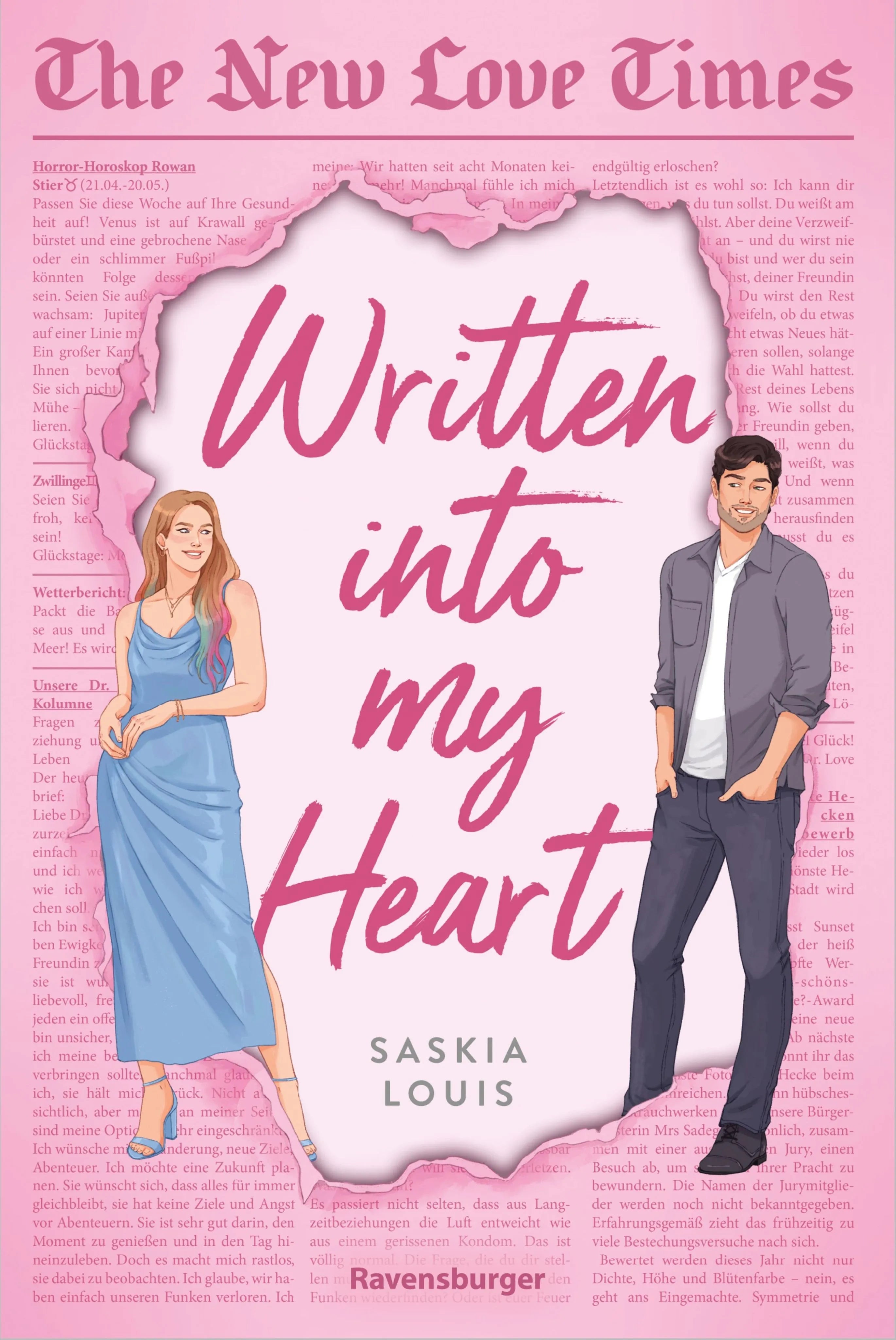 Cover: The New Love Times, Band 1 - Written into my Heart (E-Book) von Saskia Louis