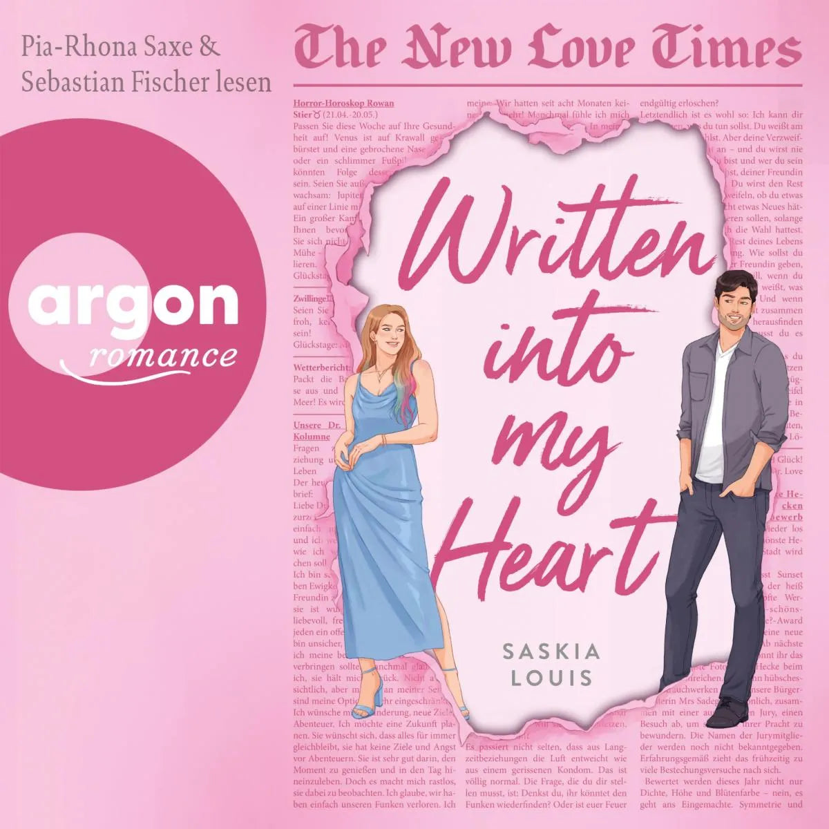 Cover: The New Love Times, Band 1 - Written into my Heart (Hörbuch Download) von Saskia Louis
