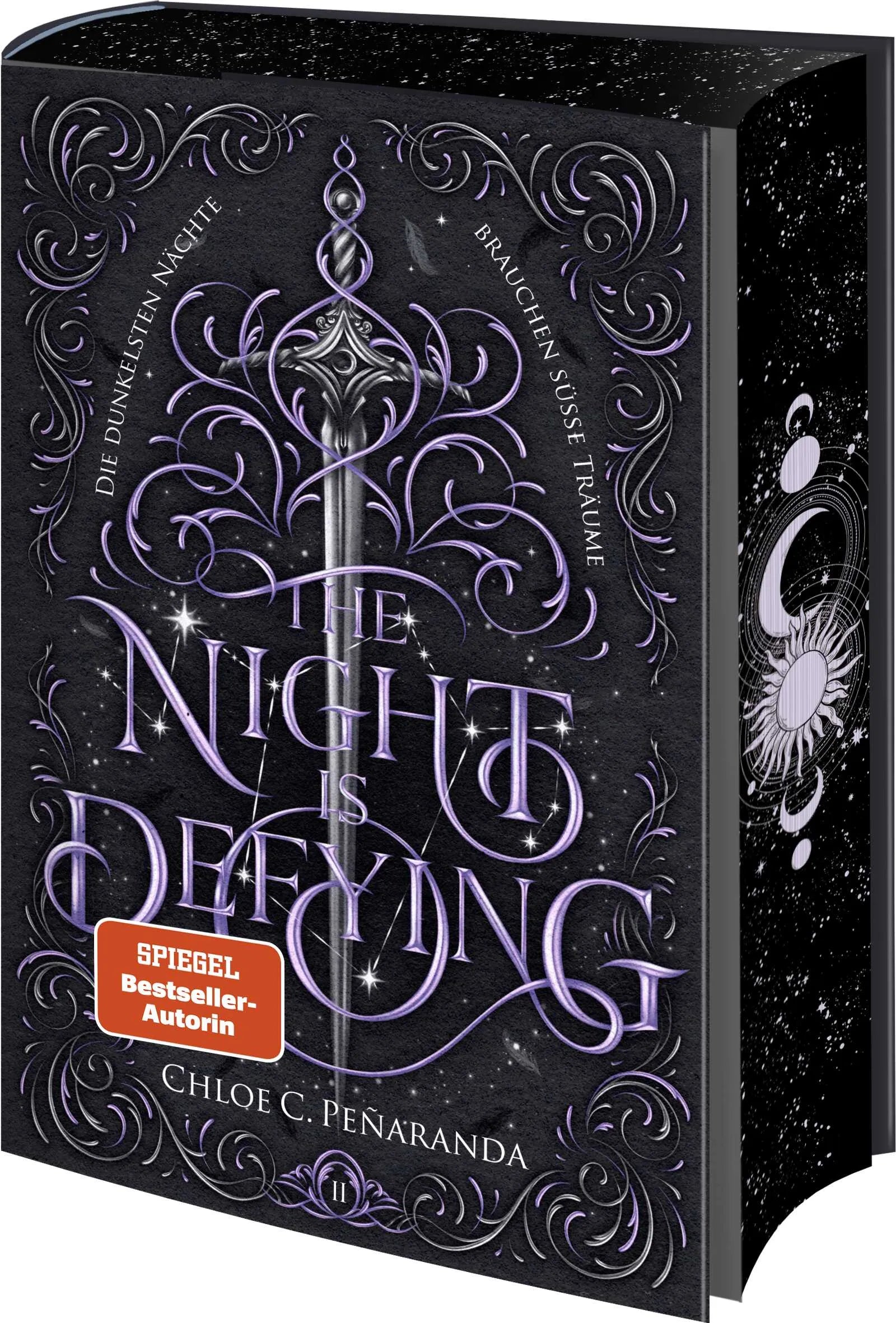 Buchcover von 'The Night is Defying' - Gebundene Ausgabe von Chloe C. Peñaranda