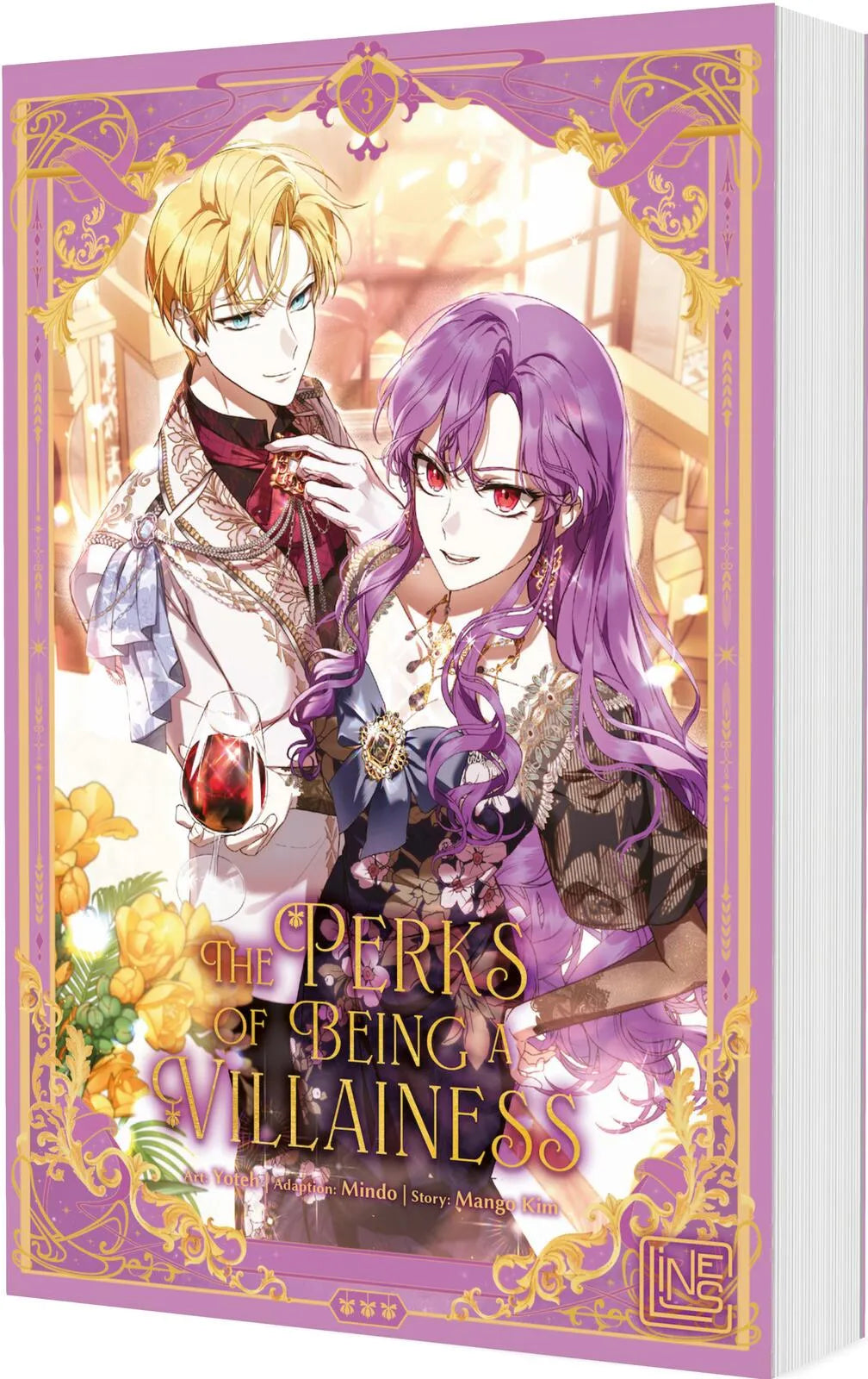 Cover: The Perks of Being a Villainess 3 (Taschenbuch) von Mindo