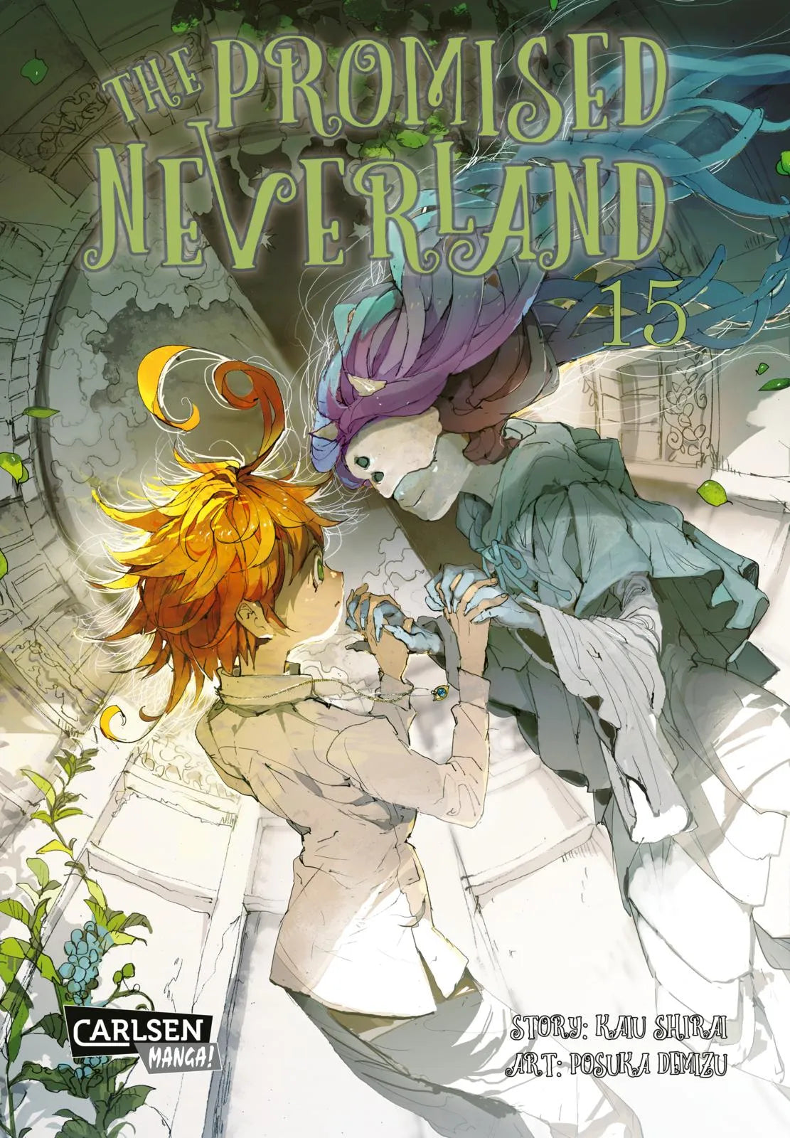Buchcover von 'The Promised Neverland 15' - Taschenbuch von Kaiu Shirai