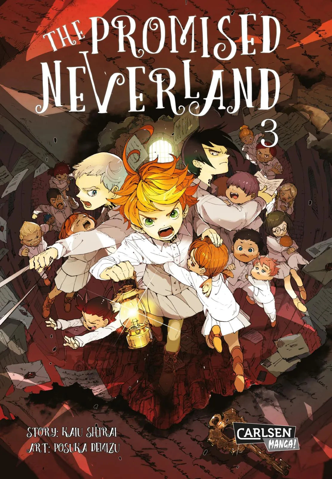 Buchcover von 'The Promised Neverland 3' - Taschenbuch von Kaiu Shirai