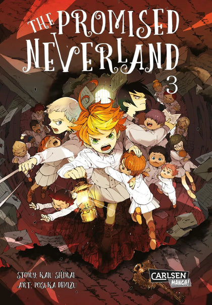 Buchcover von 'The Promised Neverland 3' - Taschenbuch von Kaiu Shirai