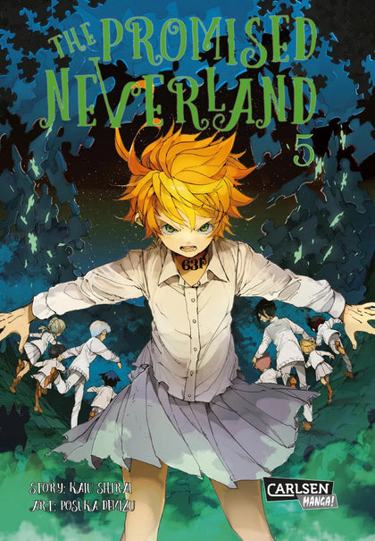 Buchcover von 'The Promised Neverland 5' - Taschenbuch von Kaiu Shirai