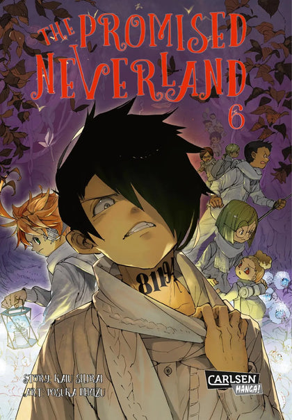 Buchcover von 'The Promised Neverland 6' - Taschenbuch von Kaiu Shirai