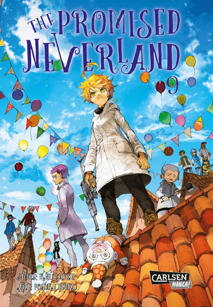 Buchcover von 'The Promised Neverland 9' - Taschenbuch von Kaiu Shirai