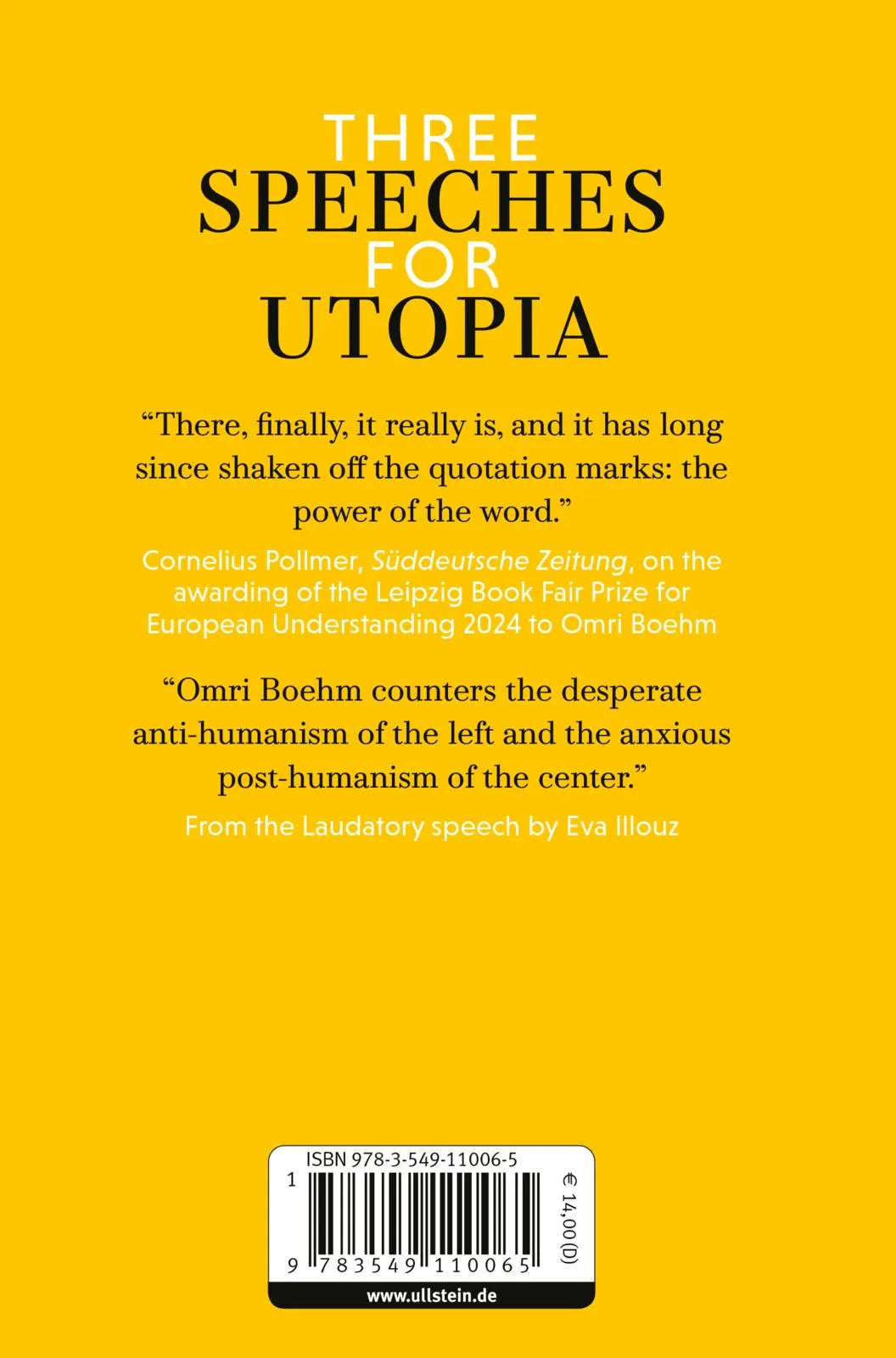 Buchrückseite von 'The Reality of Ideals' mit Klappentext - Gebundene Ausgabe