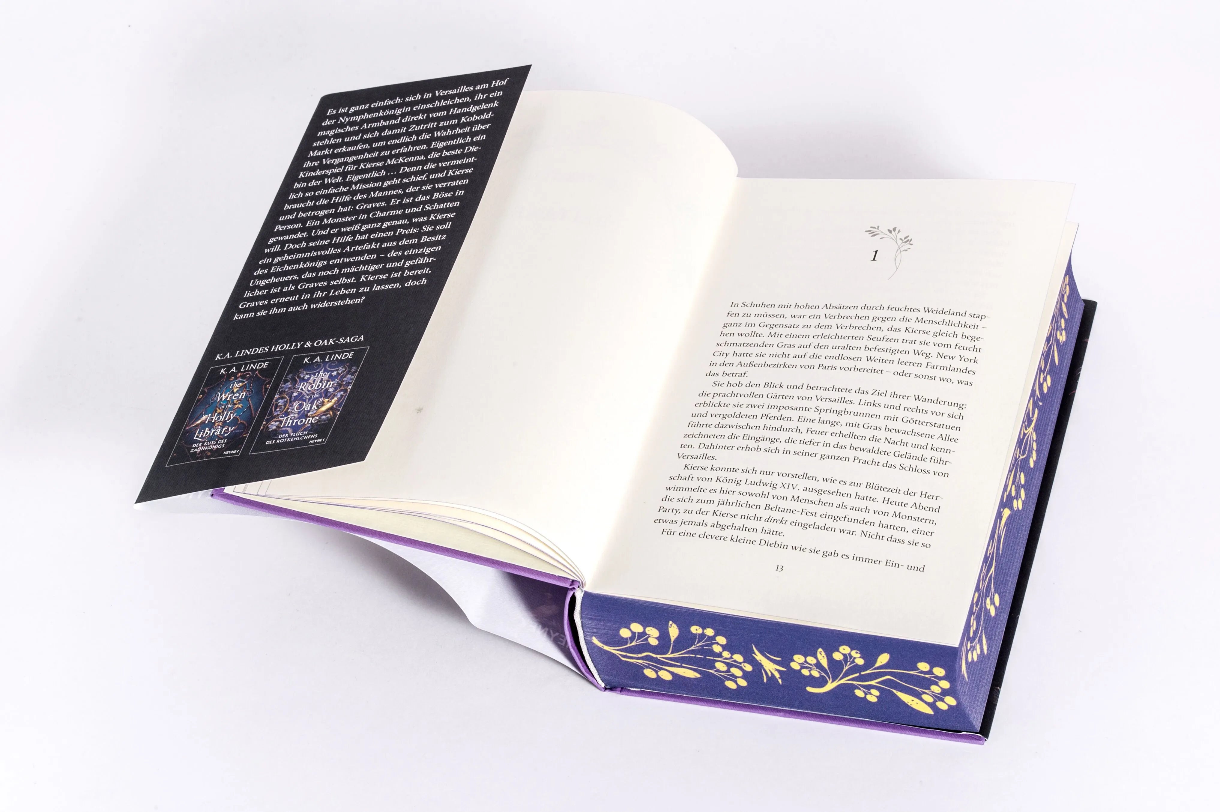 Detailansicht: The Robin on the Oak Throne – Der Fluch des Rotkehlchens (Hardcover)