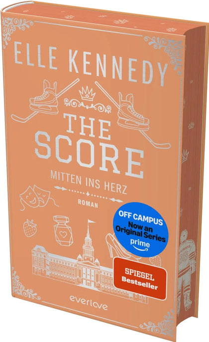 Cover: The Score – Mitten ins Herz (Hardcover) von Elle Kennedy