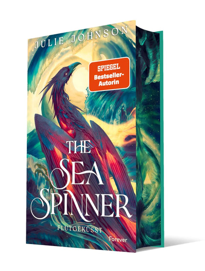 Buchcover von 'The Sea Spinner' - Gebundene Ausgabe von Julie Johnson