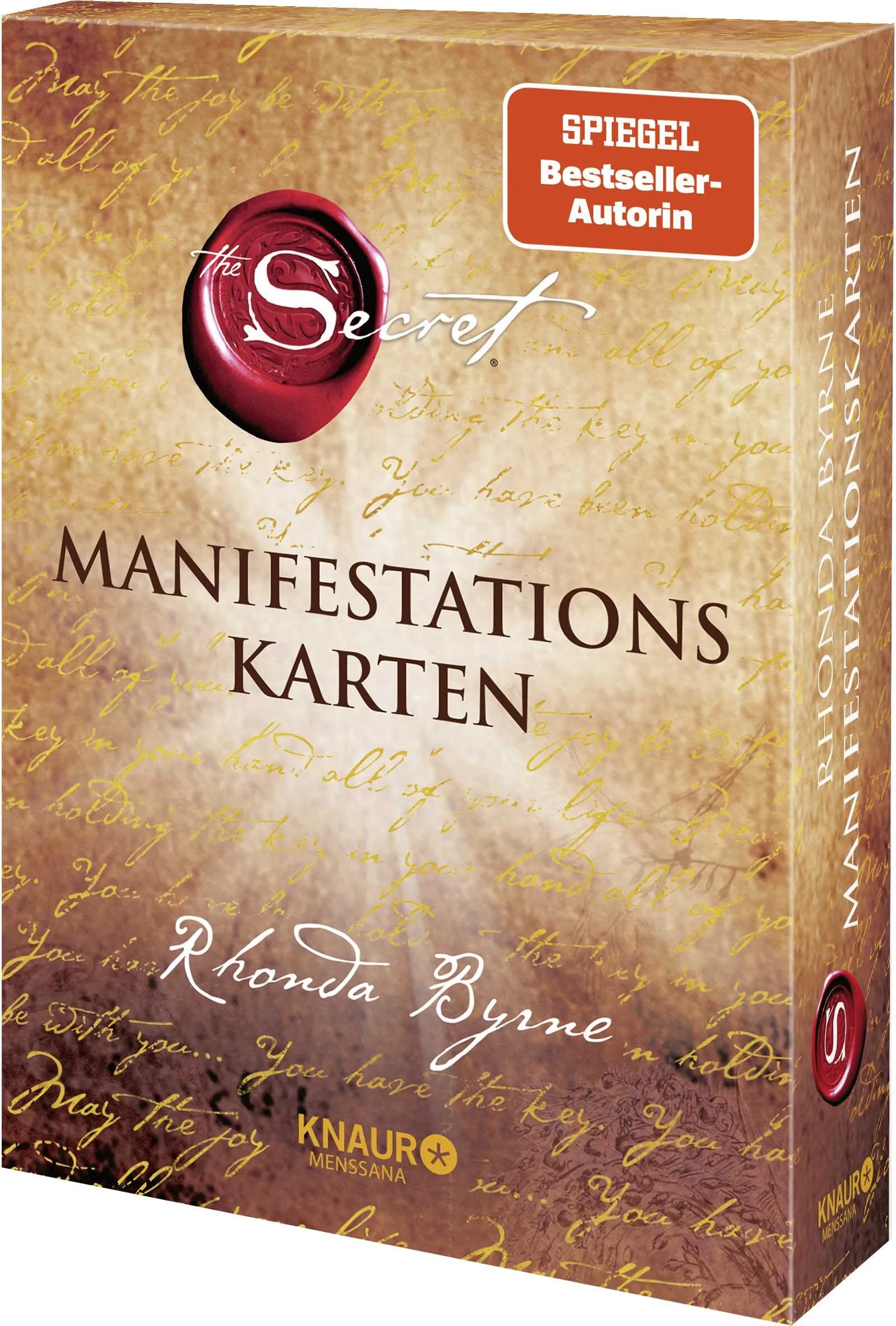 Buchcover von 'The Secret Manifestationskarten' - Taschenbuch von Rhonda Byrne