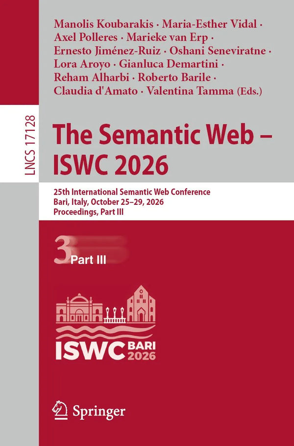 The Semantic Web - ISWC 2026
