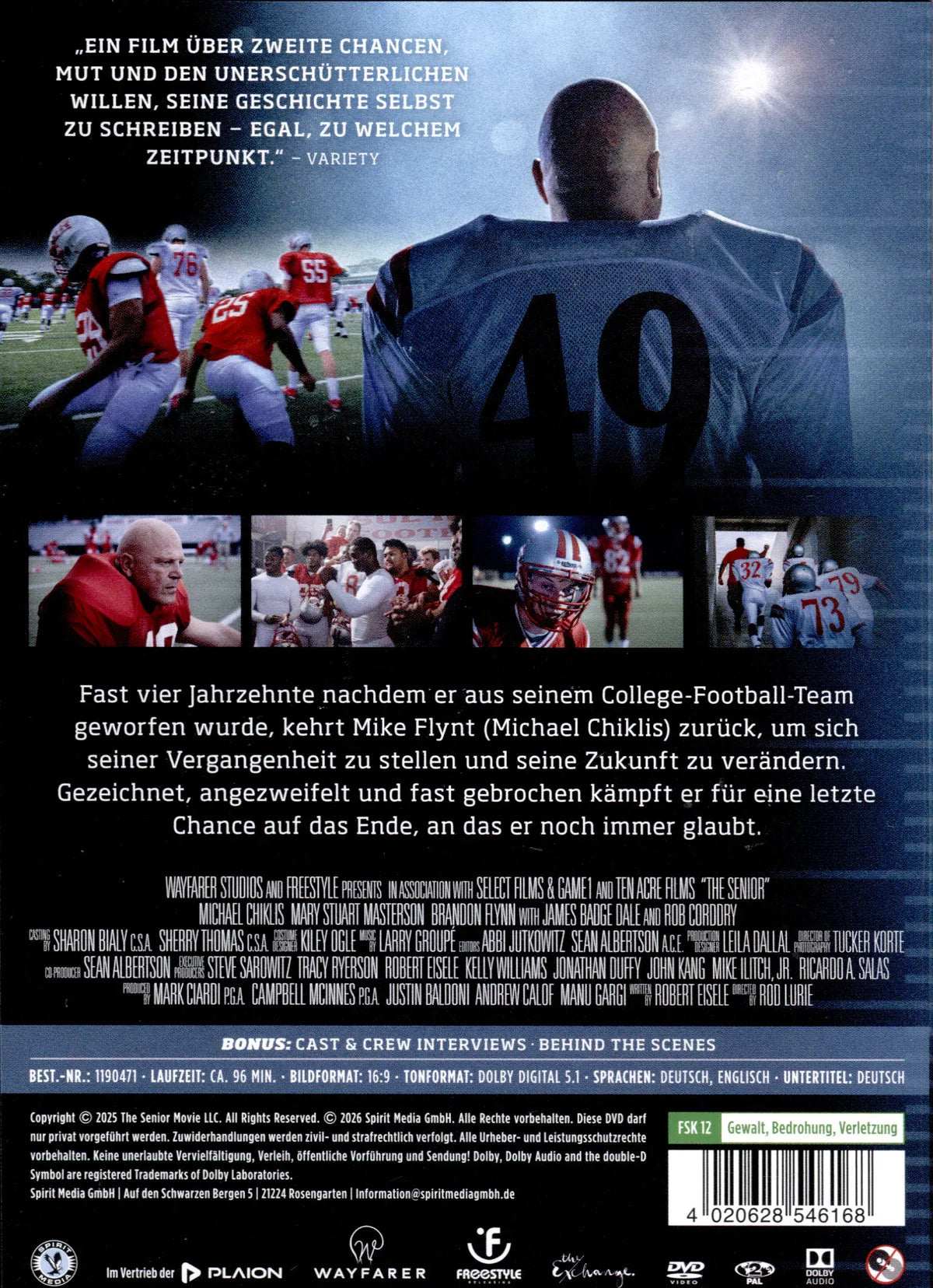 The Senior - Ein Traum, ein Wille, ein letztes S - DVD
