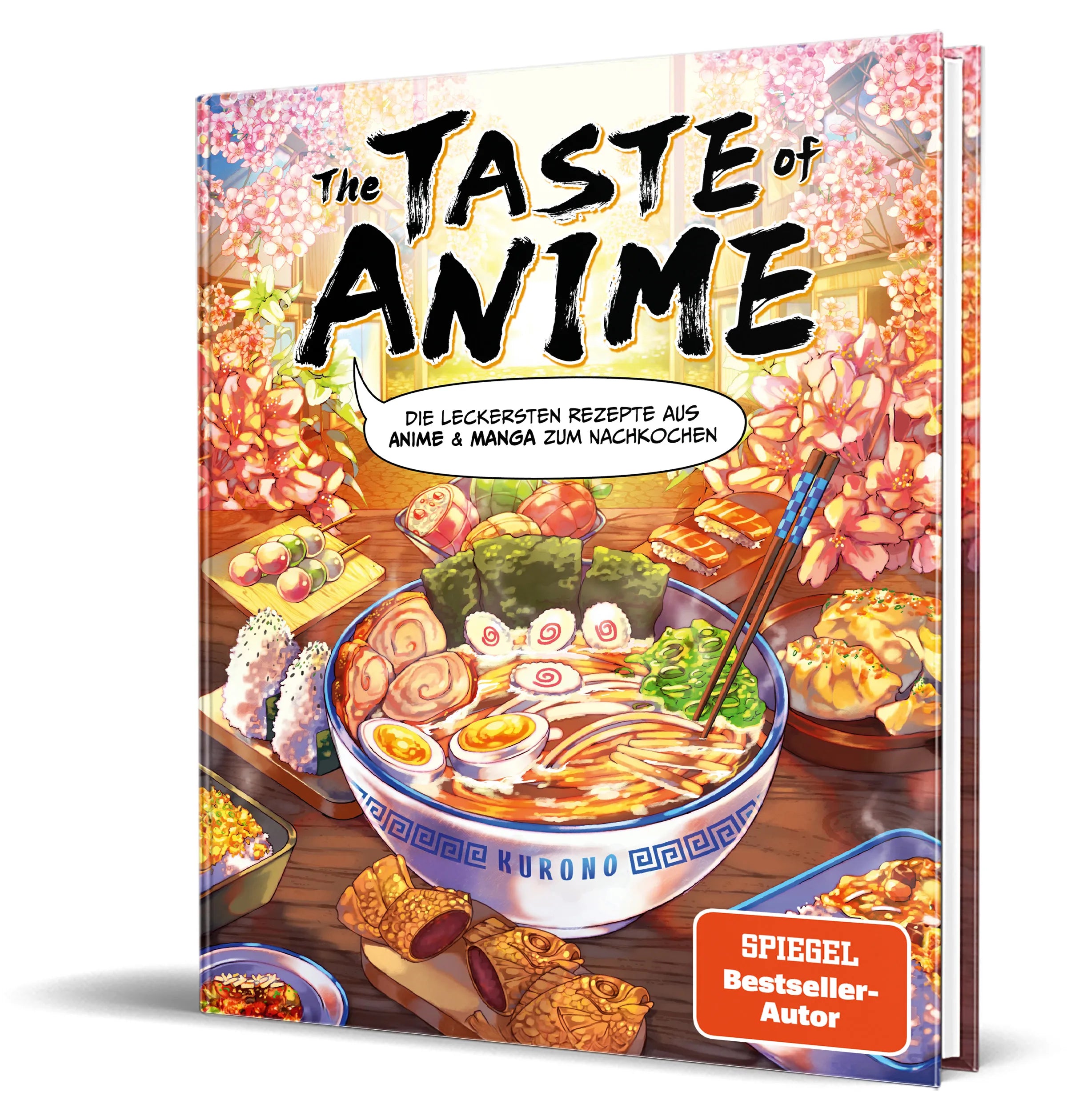Buchcover von 'The Taste of Anime' - Gebundene Ausgabe von 