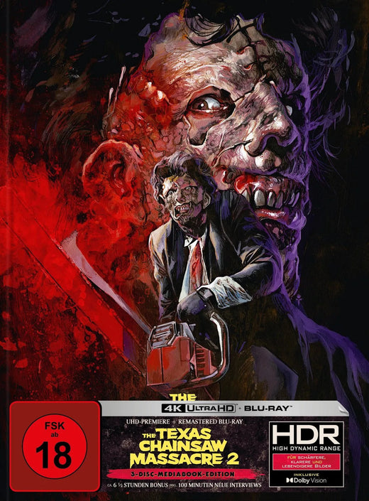The Texas Chainsaw Massacre 2 - 4K Ultra HD Blu-ray