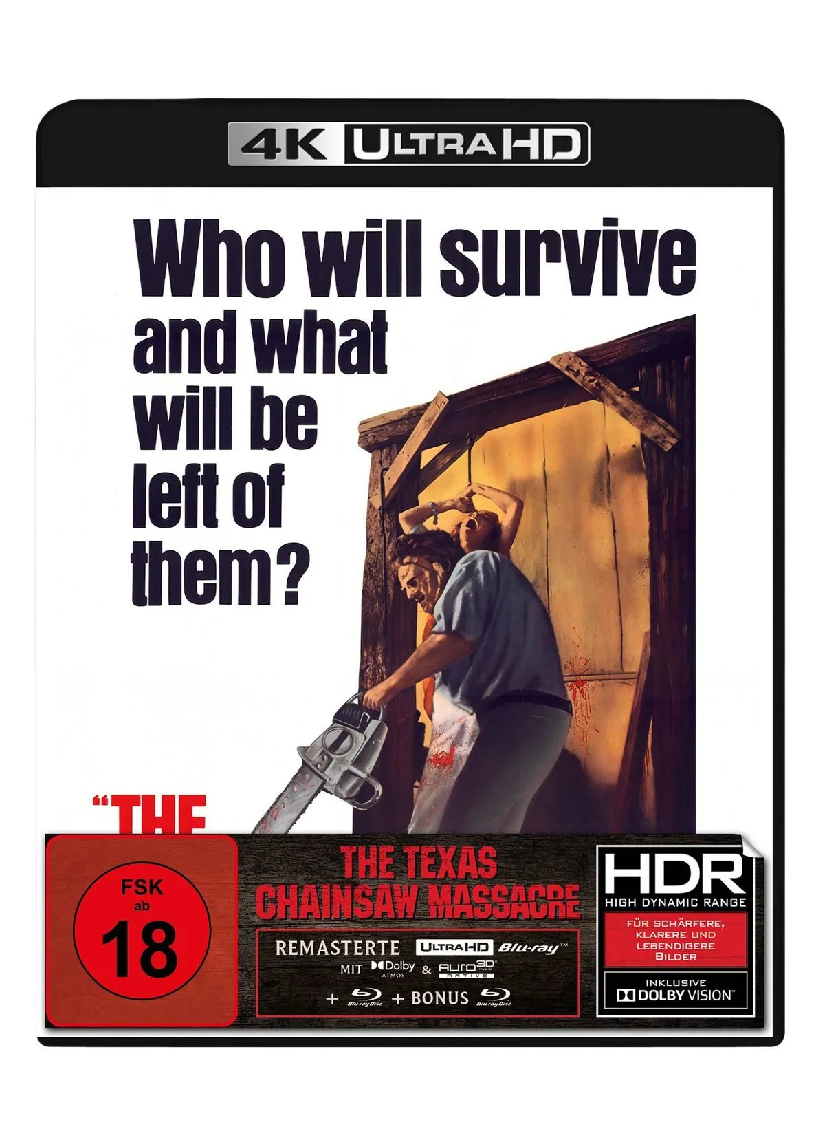 The Texas Chainsaw Massacre - Blu-ray 4K Ultra HD