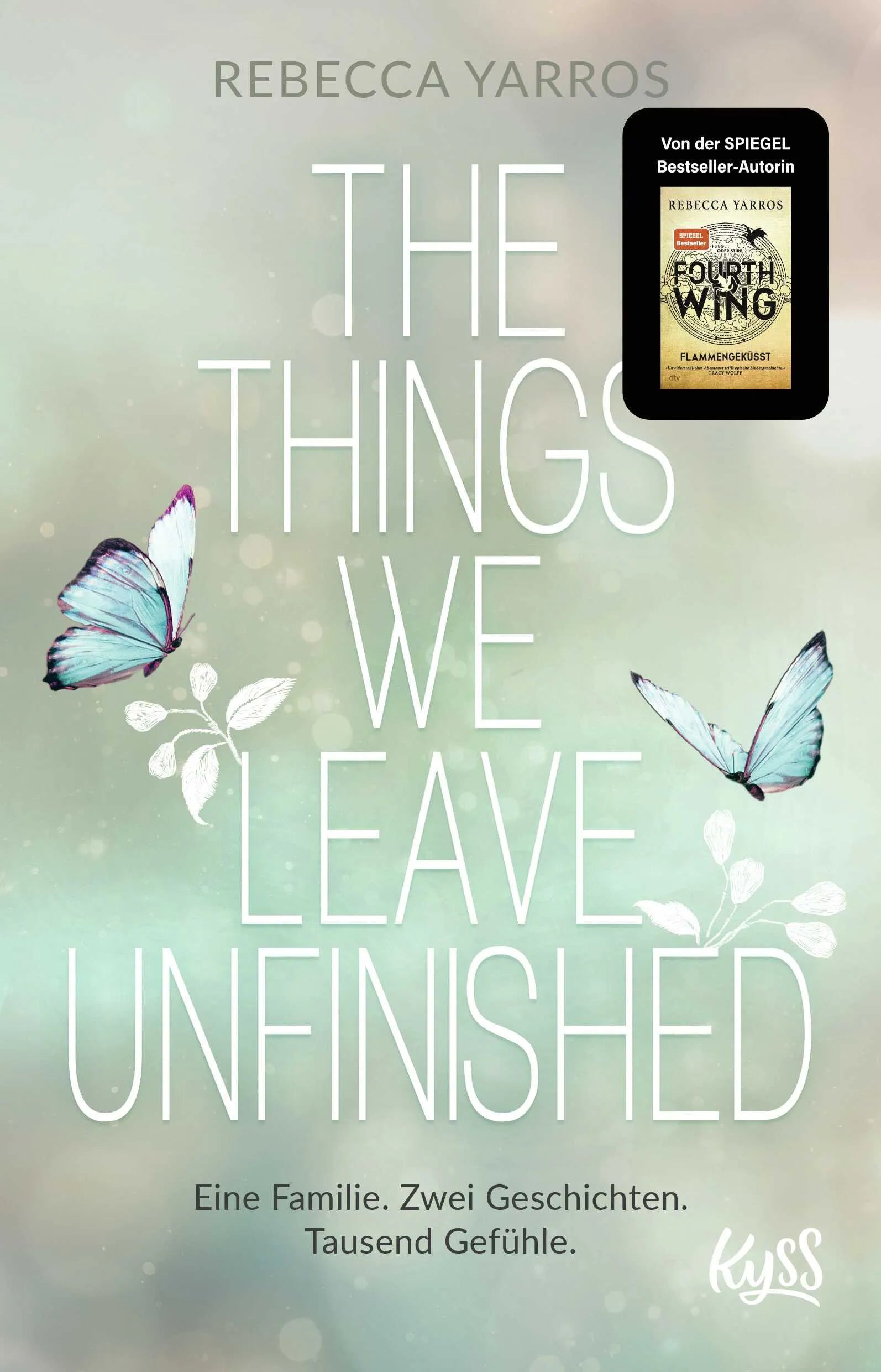 Buchcover von 'The Things we leave unfinished' - Paperback von Rebecca Yarros