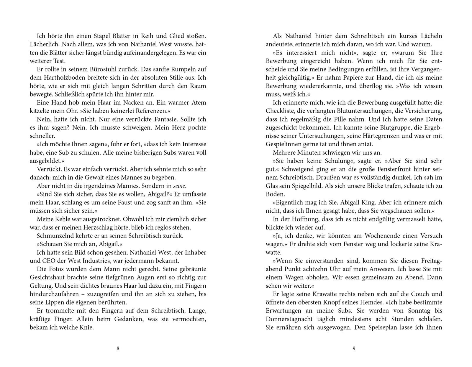 Innenansicht von 'The Weekend Contract' - Paperback