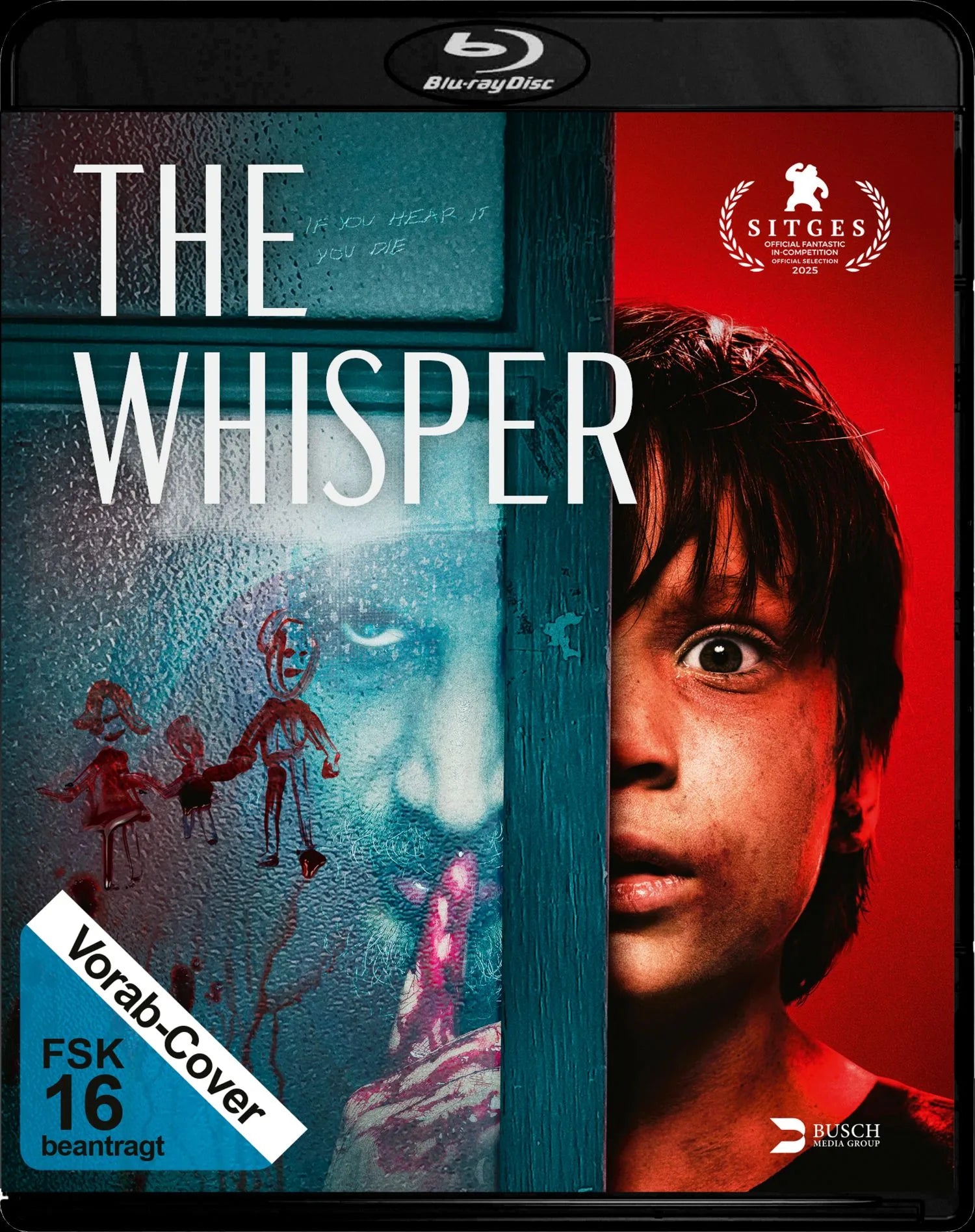 Blu-ray-Cover: The Whisper. Regie: Gustavo Hernández